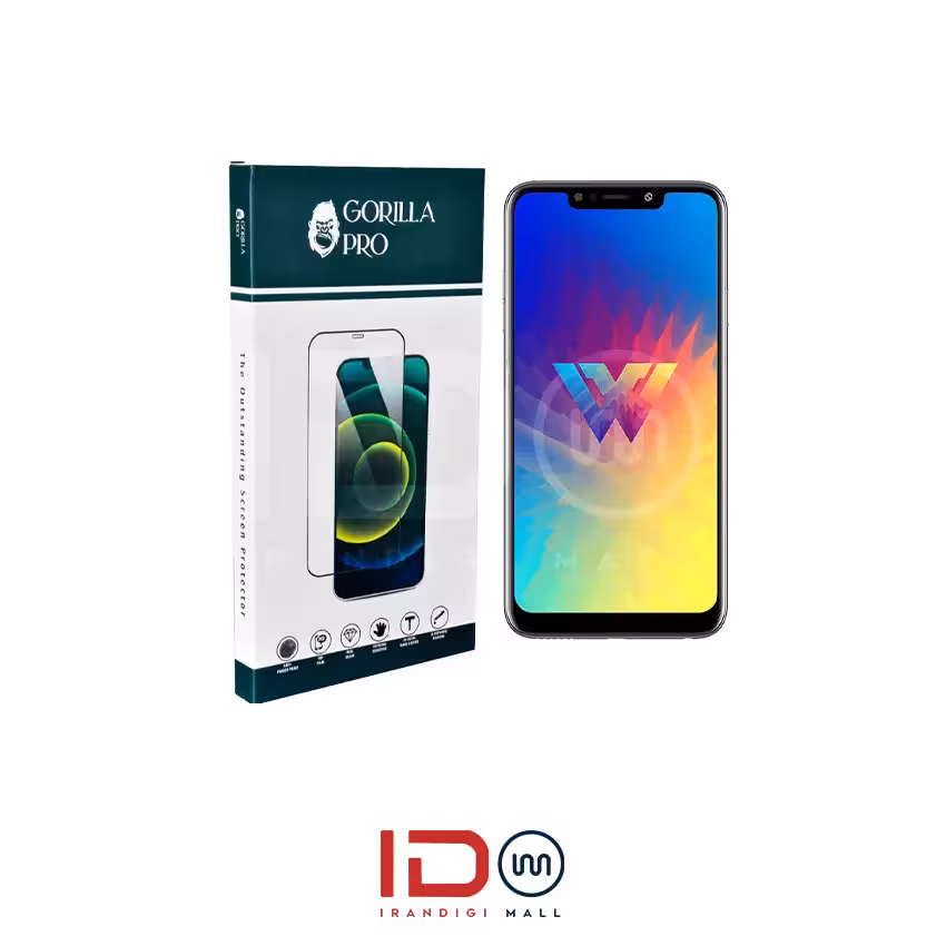 گلس و محافظ هیدروژلی (مات) نمایشگر گوشی ال جی مدل LG W10