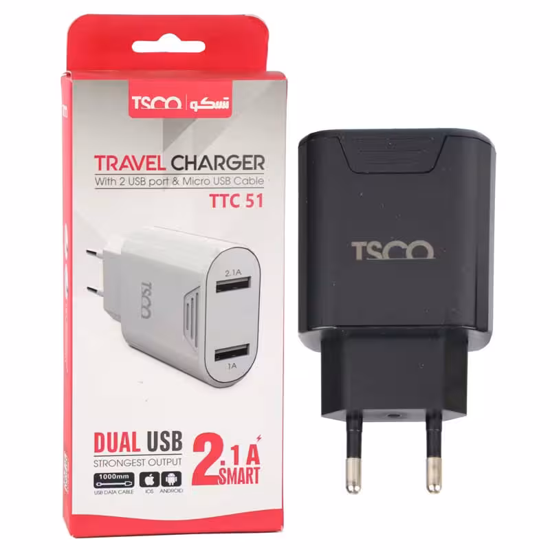 شارژر دیواری تسکو مدل TTC 51