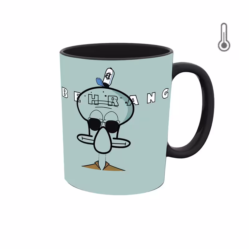 ماگ حرارتی  اسم بهرنگ  اختاپوس