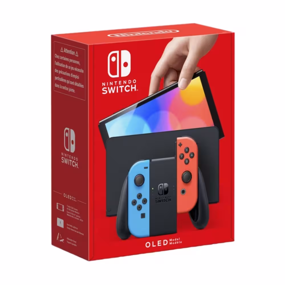 خرید نینتندو سوییچ مدل OLED - جوی کان قرمز/آبی