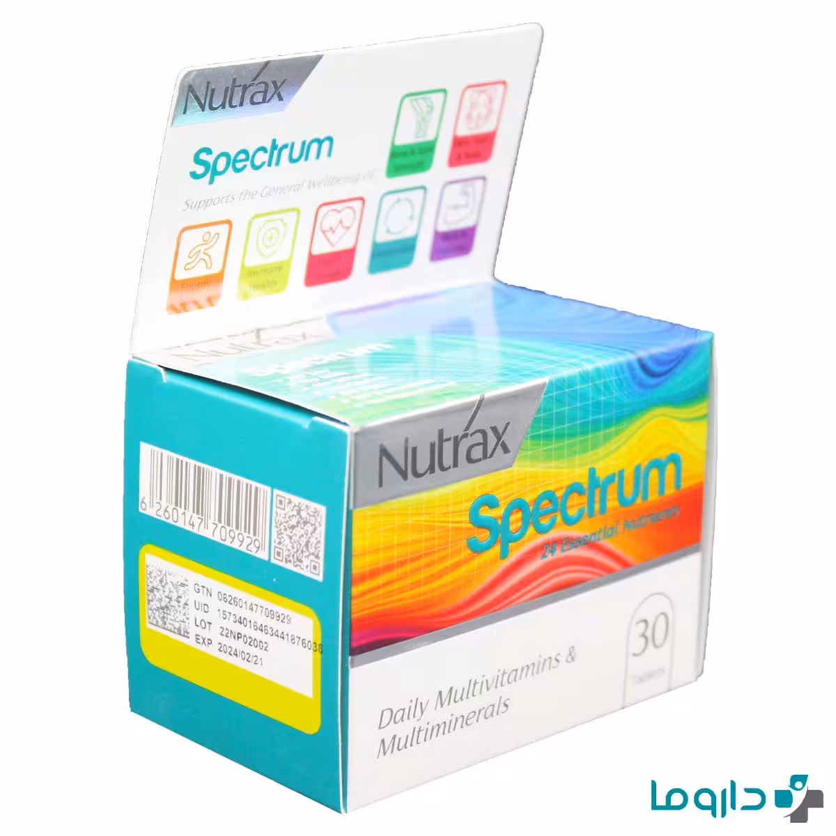 قرص مولتی ویتامین مولتی مینرال اسپکتروم نوتراکس