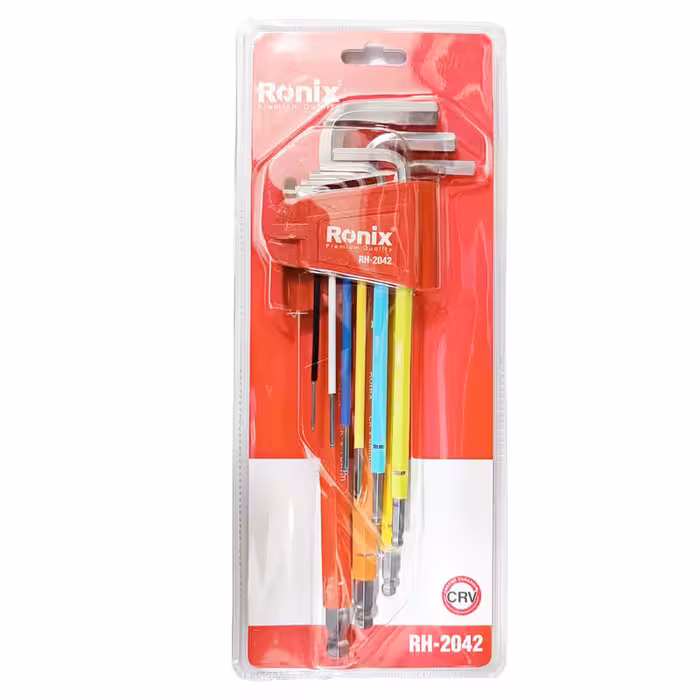 آچار همه کاره رونیکس مدل RH-2042 مجموعه 9 عددی