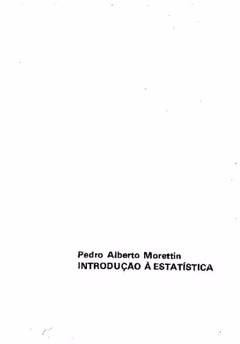 خرید و دانلود نسخه کامل کتاب INTRODUÇÃO A ESTATÍSTICA
