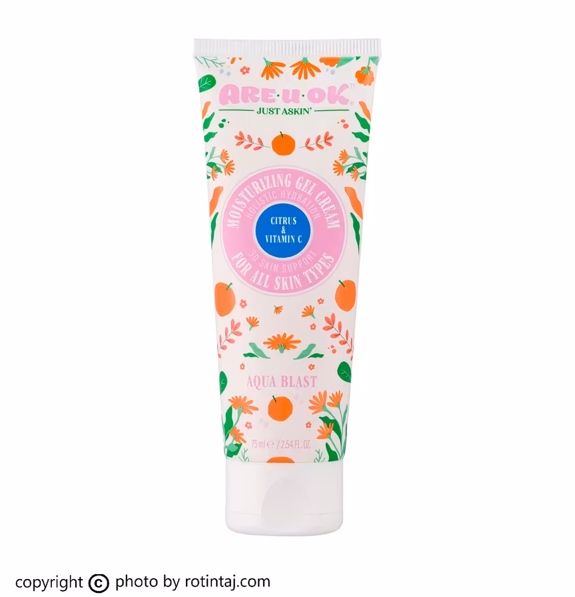 کرم ژل آبرسان گریپ فروت آر یو اکی 75 میلی