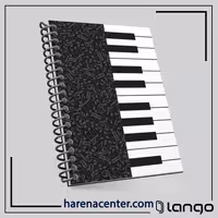 دفتر نوت موسیقی کد 2 برند لانگو