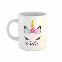 خرید ماگ-لیوان  اسم ویدا  unicorn کد 158