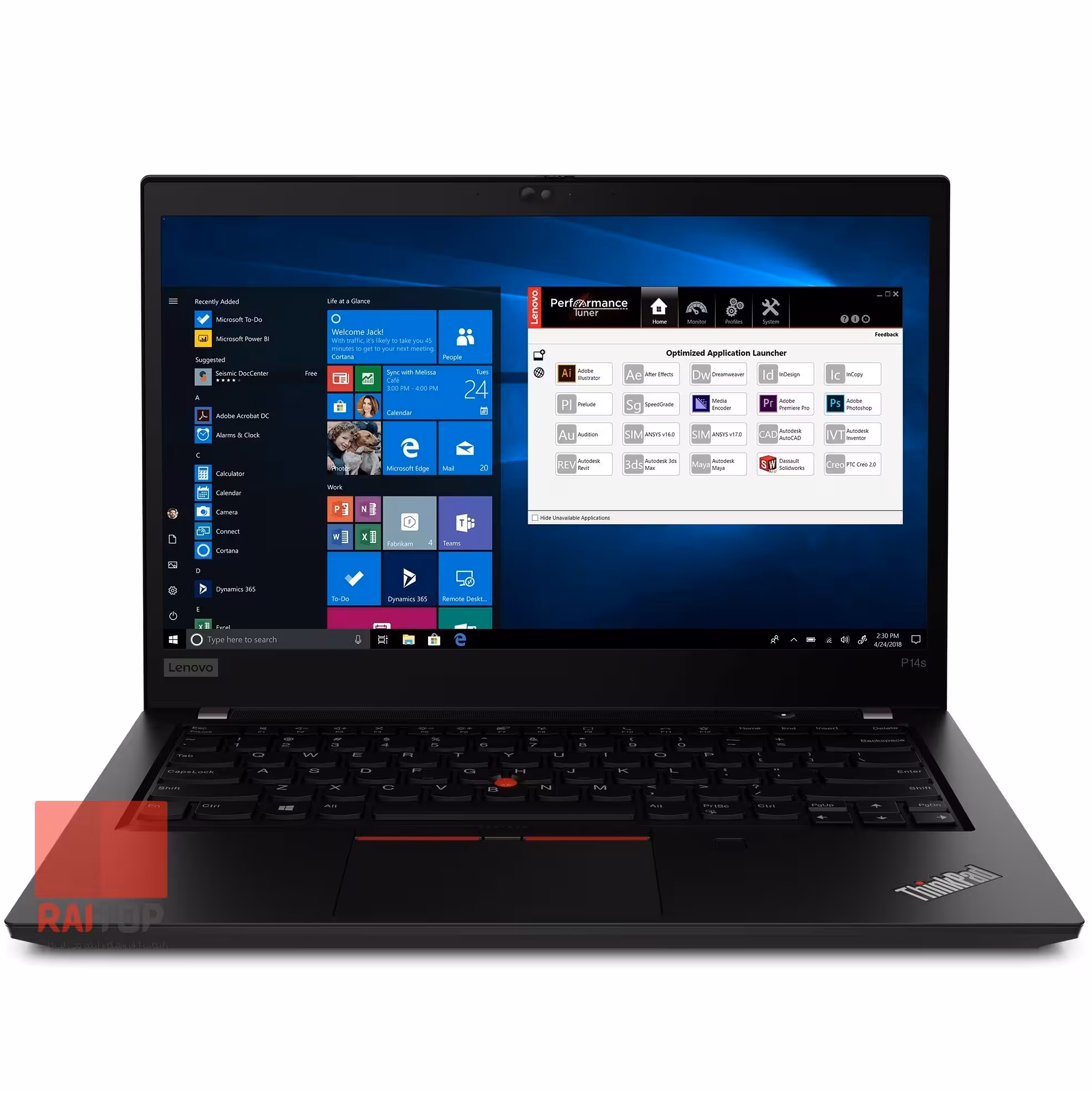 مشخصات، قیمت و خرید لپ تاپ 14 اینچی Lenovo مدل ThinkPad P14s Gen 1 (Intel)