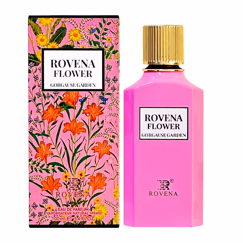 ادکلن روونا Rovena مدل گورجس گاردنیا Gorgeous gardenia حجم 100ml