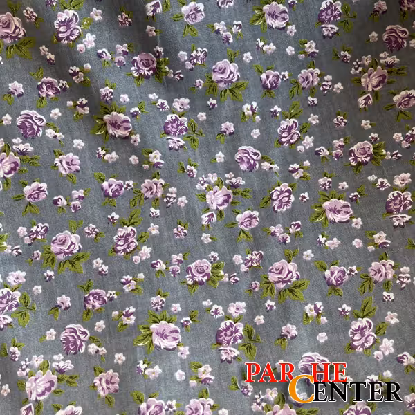 پارچه نخی گلدار مدل گلاره