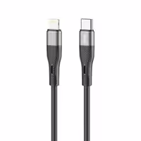 کابل شارژ USB-C به لایتنینگ بودی مدل Budi DC251TL20 طول 2 متر با گارانتی 18 ماهه شرکتی (6 ماه تعویض)