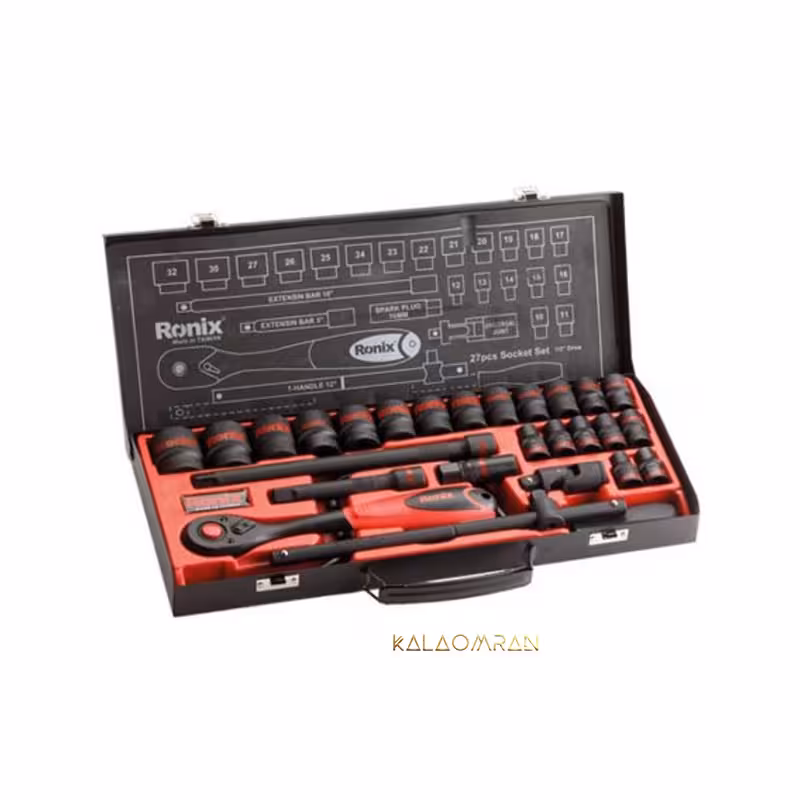 جعبه بکس 27 پارچه رونیکس مدل RH-2627