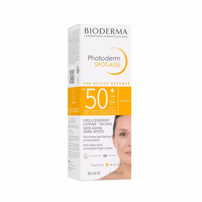 ژل کرم ضد آفتاب بیودرما مدل Photoderm Spot-Age