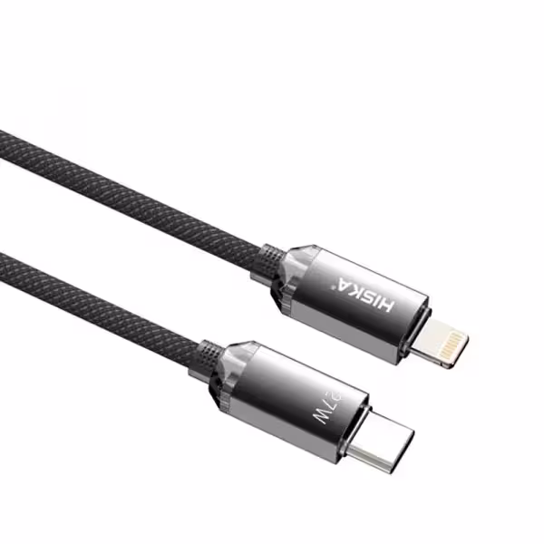 کابل شارژ تایپ سی به لایتینگ LX-801CL هیسکا (Hiska)