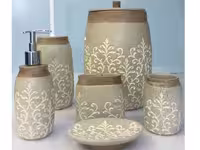 ست سرویس بهداشتی طرح برگ جدید