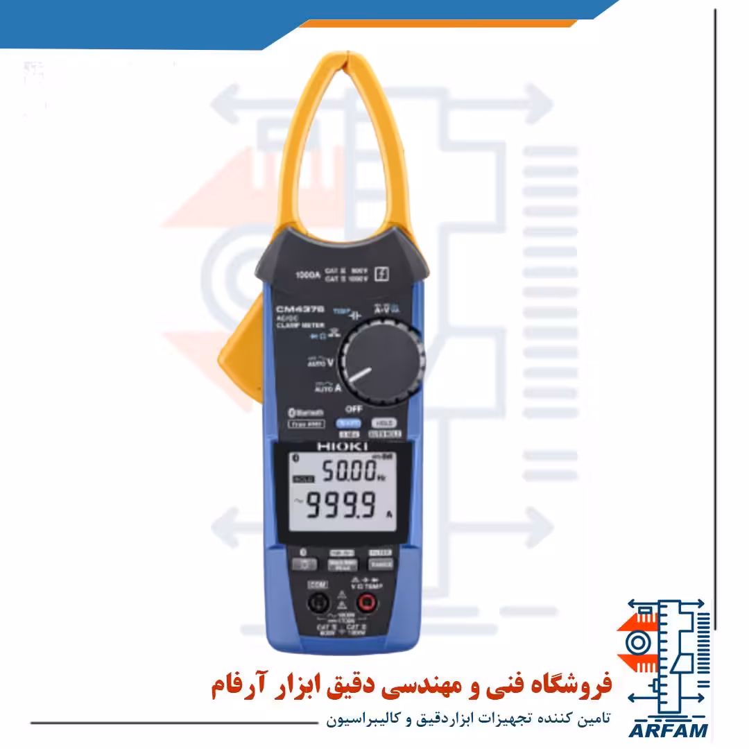 مولتی متر کلمپی و دماسنج HIOKI CM4376