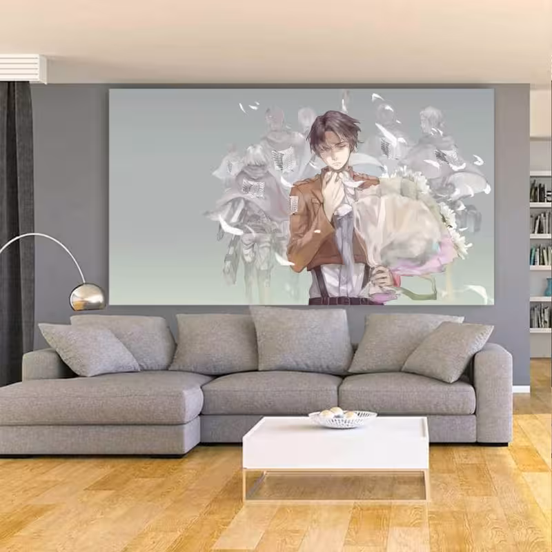 تابلو شاسی طرح انیمه اتک آن تایتان مدل SDT2 | دنیای قاب