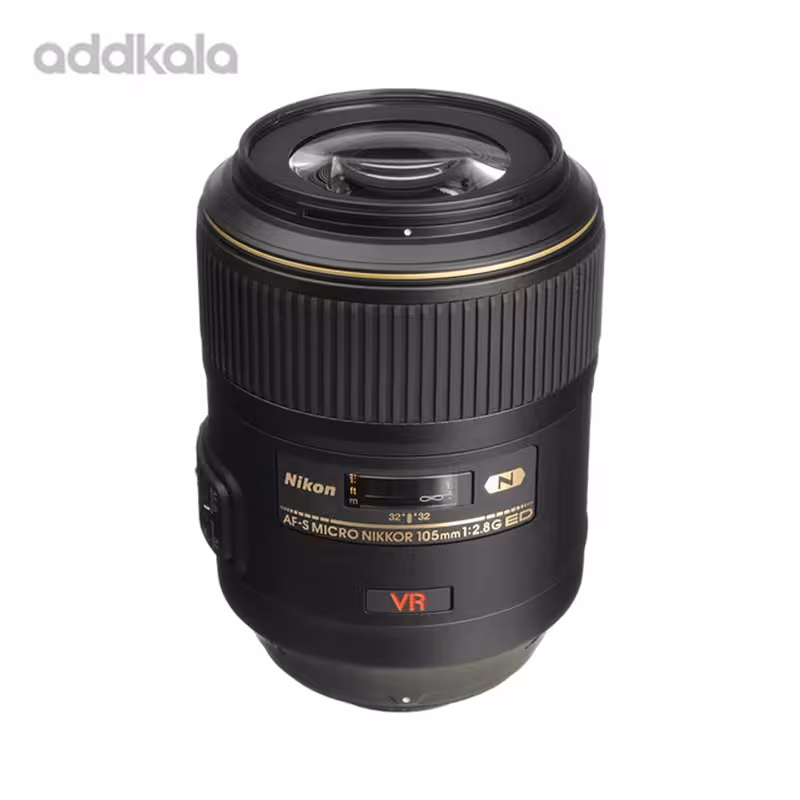 لنز نیکون ماکرو NIKON AF-S VR MICRO 105MM F/2.8G IF-ED