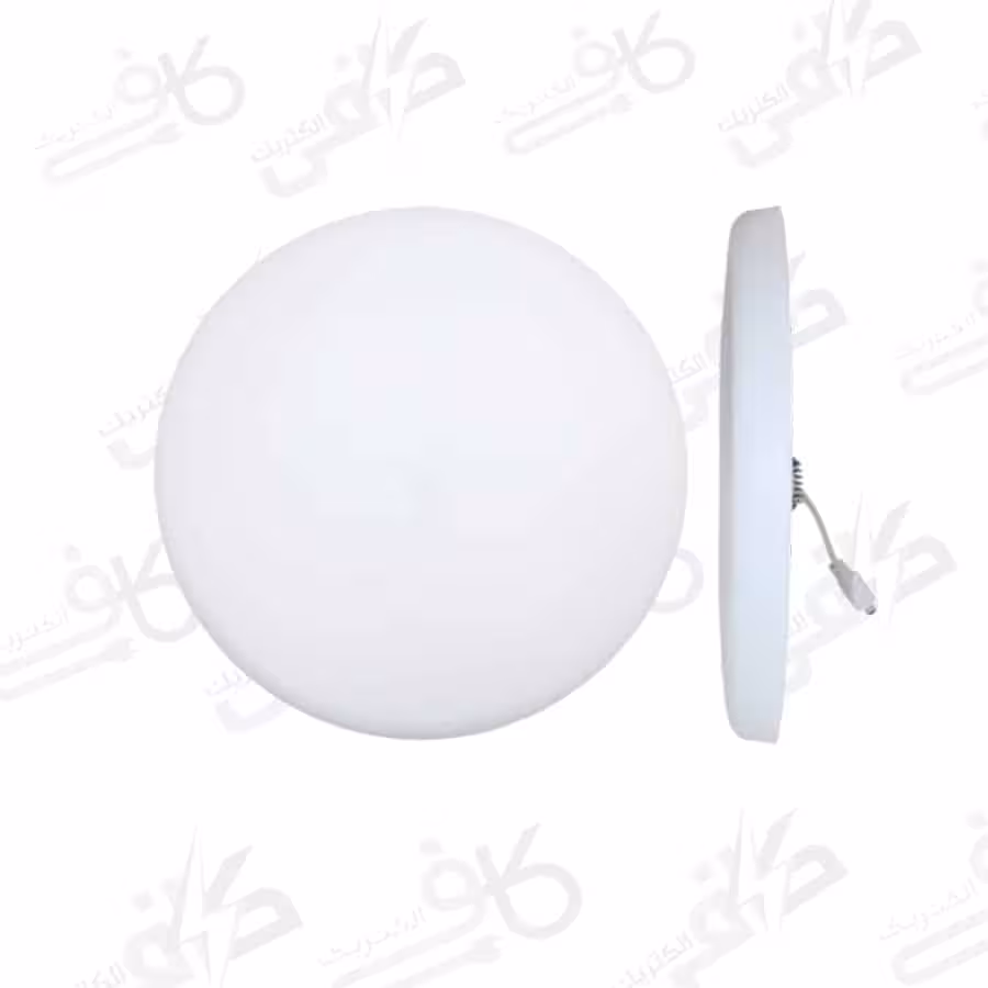 پنل گرد تمام نور 24 وات | آفتابی | یکتا افروز | روکار