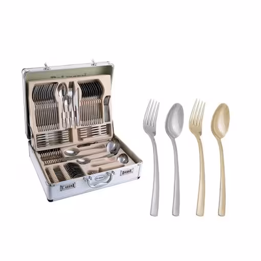 سرویس قاشق چنگال 138 نفره دلمونتی مدل dl1320