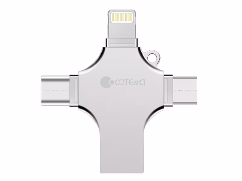 فلش مموری چند سر کوتسی COTECi مدل CS8836 با ظرفیت 128 گیگابایت