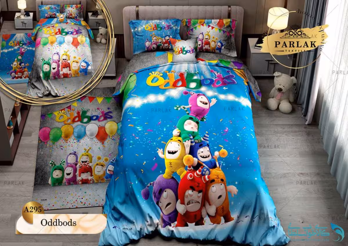 روتختی طرح oddbods یک نفره کد A295