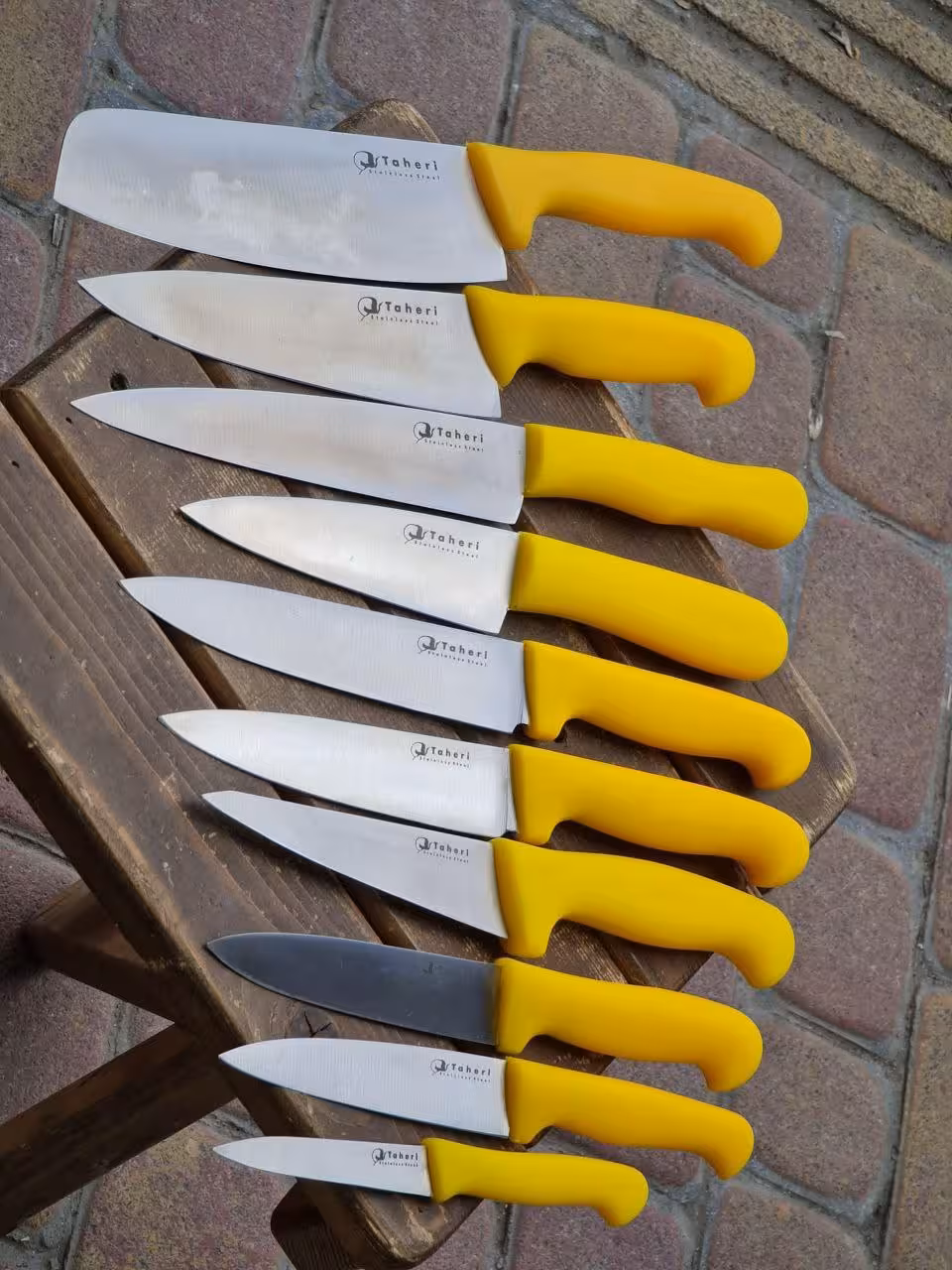 سرویس چاقو های طاهری مرغوب ترین چاقو ها بسته 10 عددی