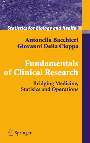 خرید و دانلود نسخه کامل کتاب Fundamentals of Clinical Research: Bridging Medicine, Statistics and Operations
