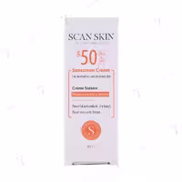 ضد آفتاب رنگی اسکن اسکین spf50 پوست نرمال و مختلط 40 میلی لیتری