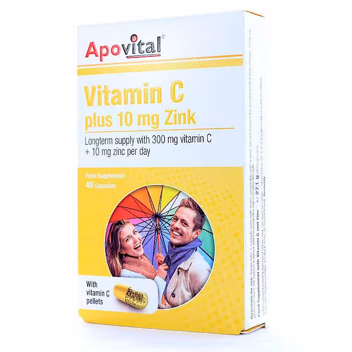 قرص سی پلاس زینک آپوویتال 40 عددی