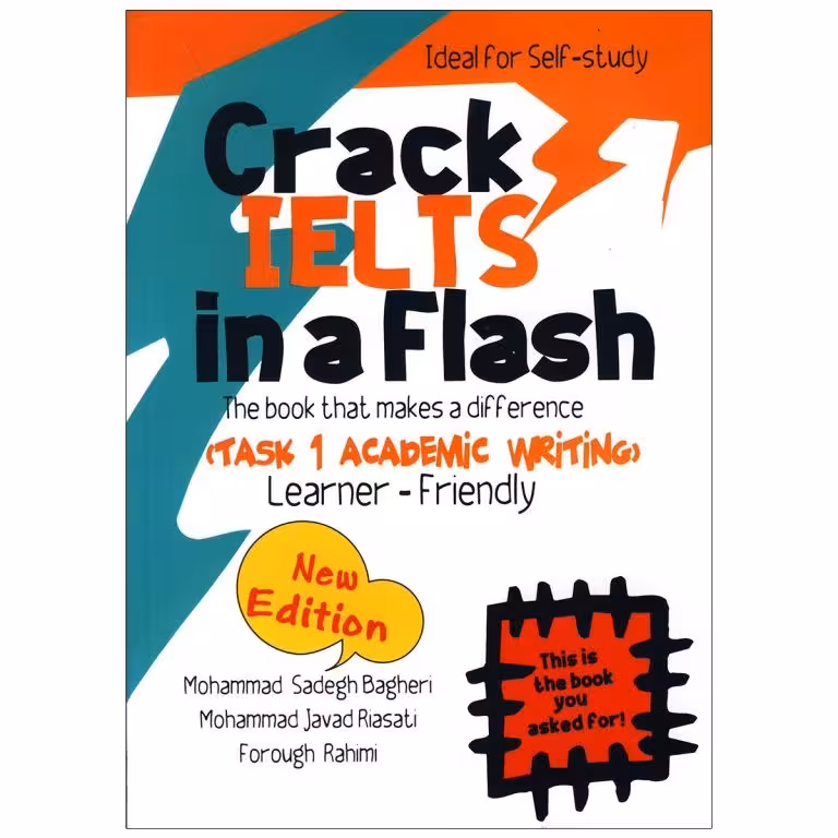 Crack IELTS in a flash task 1 academic writing کتاب
