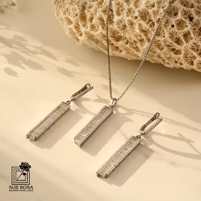 نیم ست نقره 11739