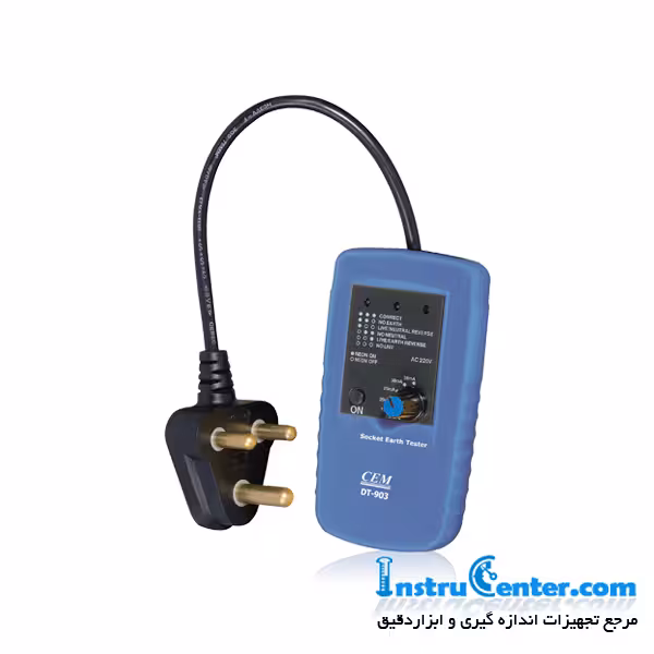 تستر محافظ جان سلکتوری – RCD تستر مدل DT-903 ساخت CEM
