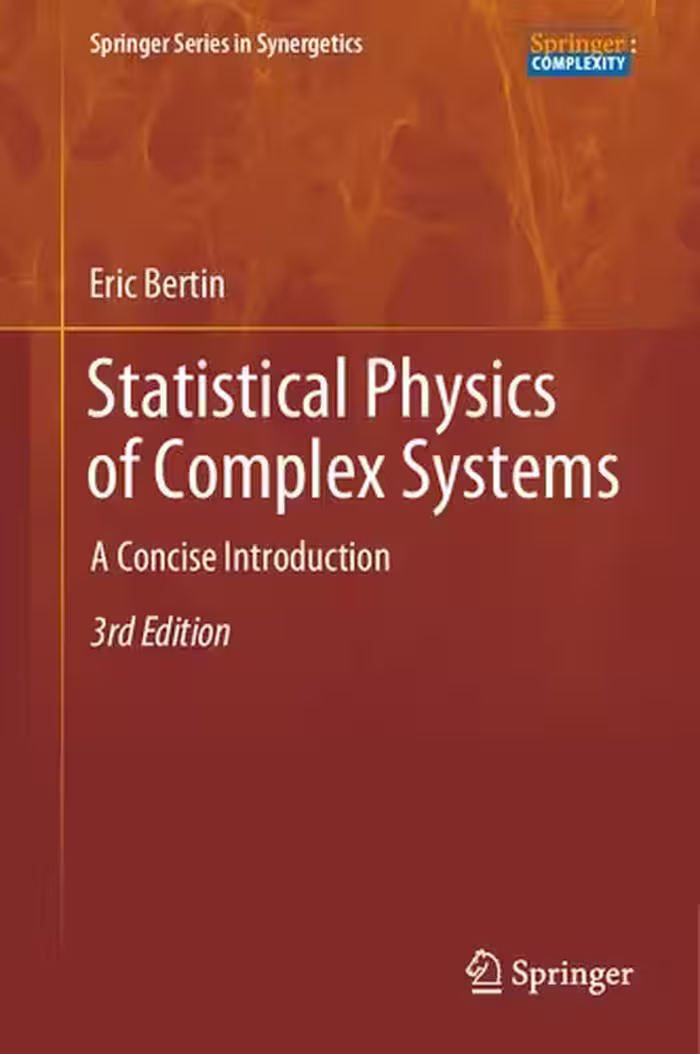 خرید و دانلود نسخه کامل کتاب Statistical Physics of Complex Systems