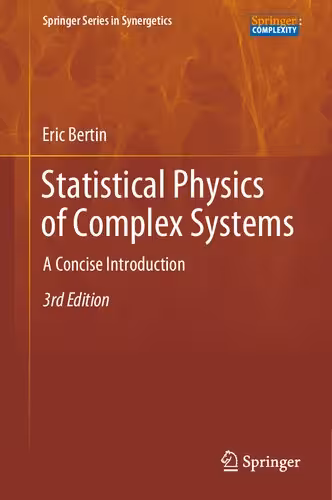 خرید و دانلود نسخه کامل کتاب Statistical Physics of Complex Systems