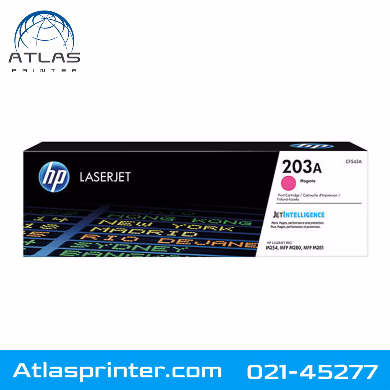 کارتریج لیزری اچ پی HP 203A قرمز