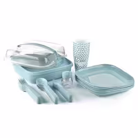 ست پیکنیک 32 پارچه مدل Lovley Picnic Set برند تیتیز پلاستیک ترکیه در 3 رنگ مختلف _ شناسه کالا : AP_9146