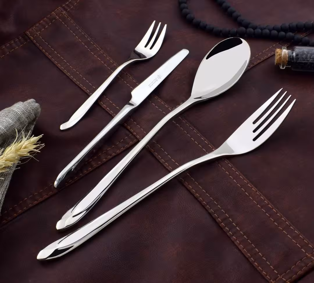 سرویس قاشق چنگال 160 پارچه برگامو مدل 101m