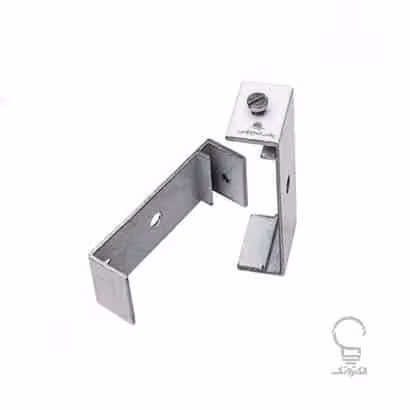 گیره نصب 53 و 63 میلی متری چراغ خطی پارس شعاع توس