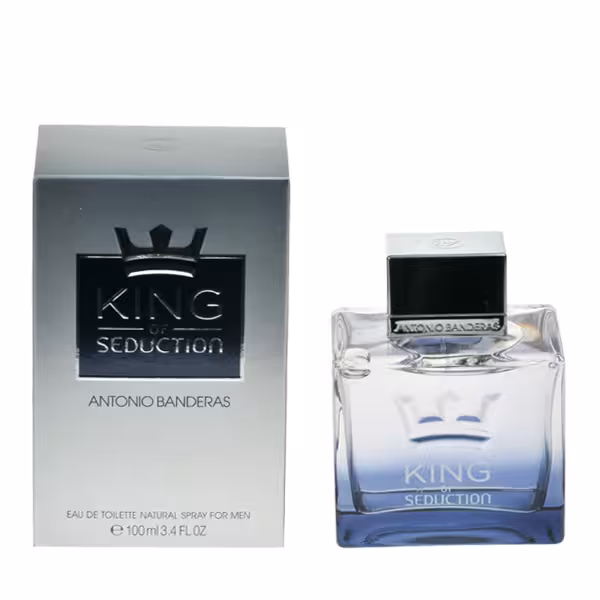 عطر و ادکلن مردانه آنتونیو باندراس کینگ آف سداکشن ادوتویلت ANTONIO BANDERAS KING OF SEDUCTION EDT FOR MEN