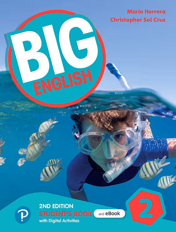 خرید کتاب آموزش انگلیسی کودکان Big English 2nd 2 بیگ اینگلیش 2 ویرایش دوم