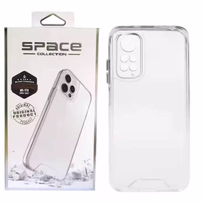 قاب ژله ای شفاف مدل Space برای xiaomi note 11 4G