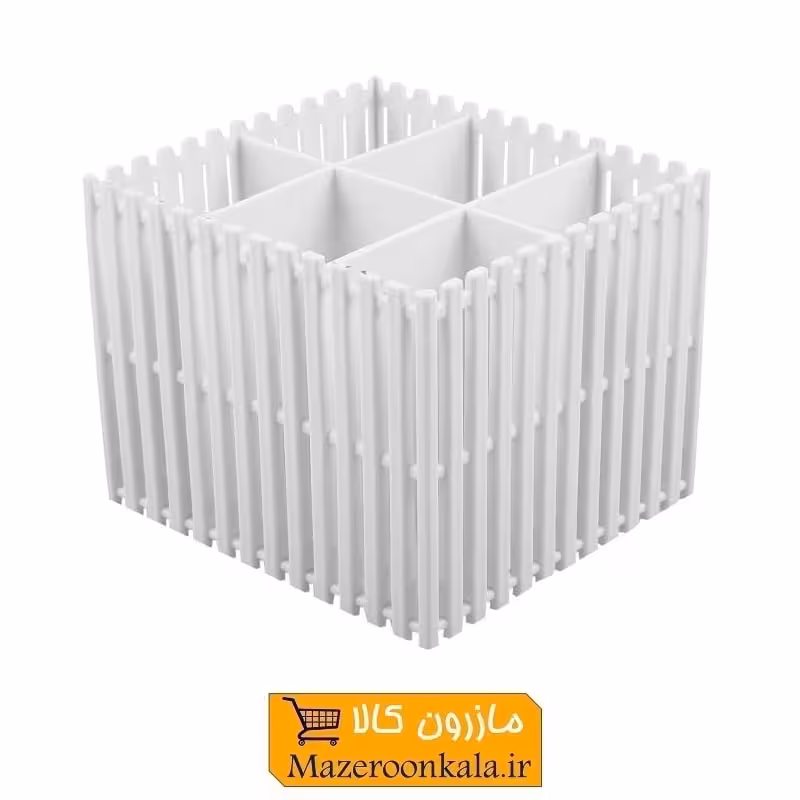 جاقاشقی و استند لوازم آرایشی نرده ای مربع ایزابلا HJG-002
