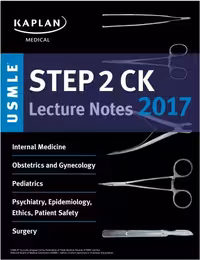 خرید و دانلود نسخه کامل کتاب Kaplan USMLE - Step 2 CK Lecture Notes 2017 all subjects