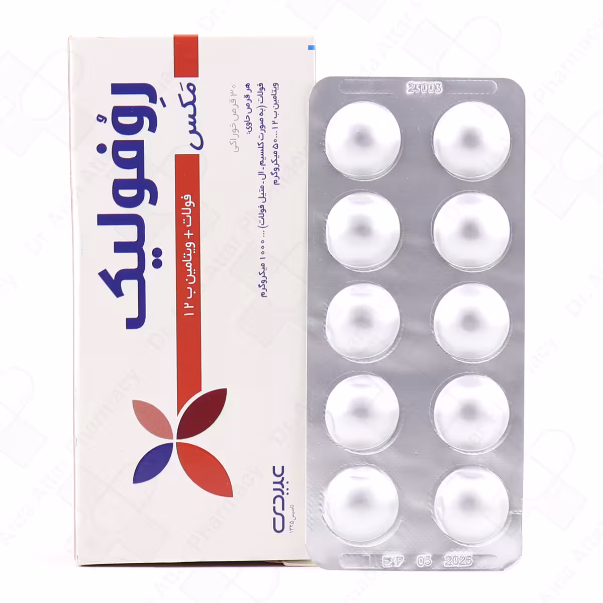 قرص روفولیک مکس دکتر عبیدی 30 عدد