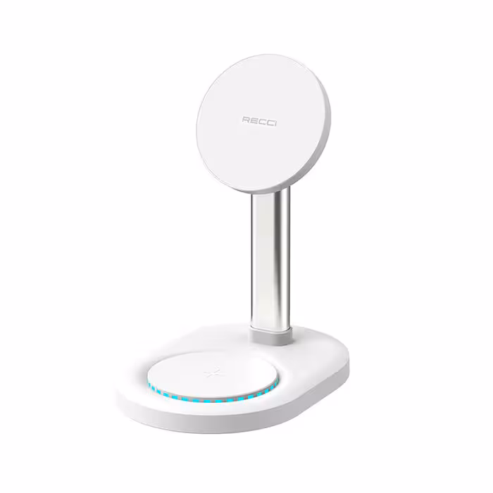 شارژر بی سیم و پایه نگهدارنده رومیزی رسی مدل RCW-32