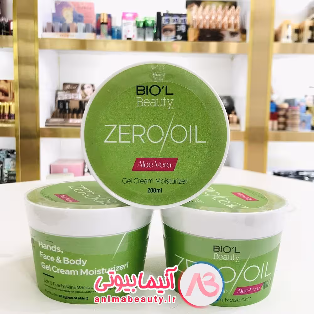 کرم مرطوب کننده زیرو اویل آلوئه ورا بیول فاقد چربی