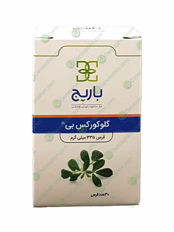 قرص گلوکورکس بی باریج اسانس 30 عددی – Barij Essence Glucorex – B 30 Tab