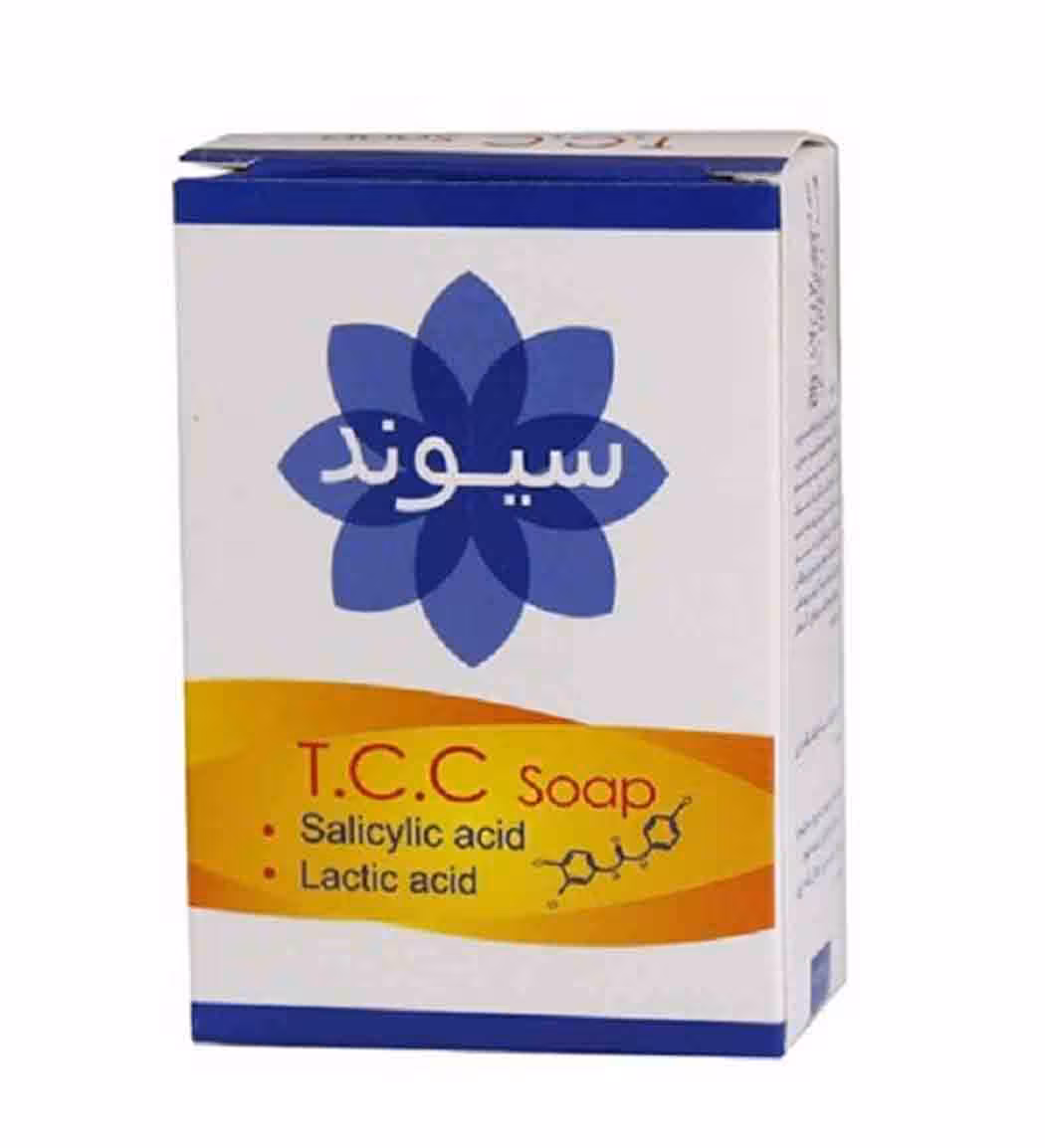 صابون حاوی اسید لاکتیک وتری کلوکاربان تی سی سی سیوند