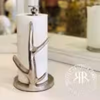 RAFI رافی دکوراتیو الیاژ  سطل و دستمال شاخ گوزن  400484