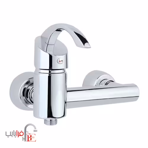 شیر توالت راسان مدل تیتانیوم کروم